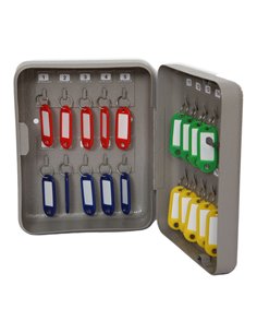 CASSETTA PORTACHIAVI DA MURO 20X16X7CM 20POSTI 2171/2B METALPLUS PORTACHIAVI-LUCCHETTI