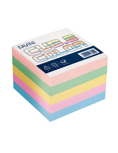 CUBOTTO SOFT COLORS 750FG 95X95MM 80GR FAVINI A45X926