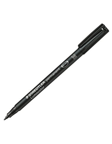 PENNARELLO LUMOCOLOR PERMANENT 317 M 1.0MM NERO 317-9