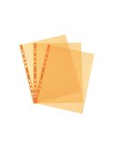 25 Buste forate Pastel 22x30 arancio liscio Favorit 100206798