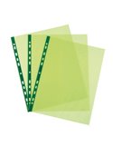 25 Buste forate Pastel 22x30 verde liscio Favorit 100206800