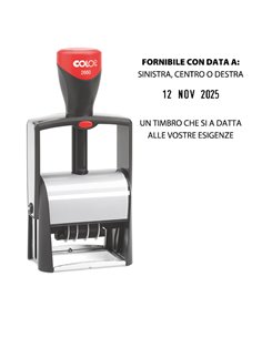 Timbro CLASSIC LINE DATARIO 2660 37x58mm 7righe autoinchiostrante COLOP 2660 COLOP DATARI-NUMERATORI-POLINOMI