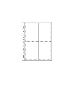 10 BUSTE FORATE PORTA FOTO A 8 SPAZI 10X15 SEI ROTA 662511 SEI ROTA BUSTE PER USI DIVERSI E DEDICATI 2