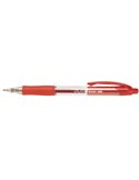 Penna sfera scatto EASY GEL tratto 0,5mm rosso TRATTO 827702