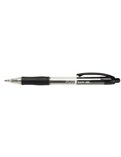 Penna sfera scatto EASY GEL tratto 0,5mm nero TRATTO 827703 TRATTO A SCATTO