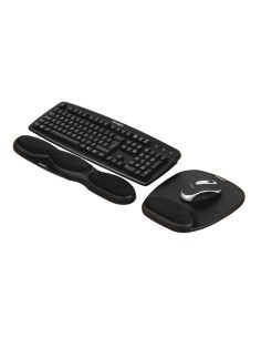 MOUSEPAD con POGGIAPOLSI COMFORT GEL NERO KENSINGTON 62386