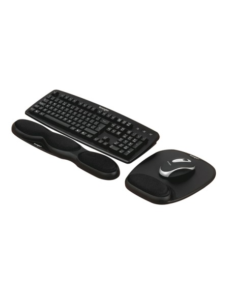 MOUSEPAD con POGGIAPOLSI COMFORT GEL NERO KENSINGTON 62386