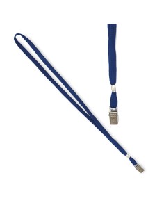 100 CORDONCINI BLU PER PORTANOME 49X1CM ART.31-093 31-093-BL-B LEBEZ PORTABADGE E ACCESSORI