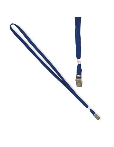 100 CORDONCINI BLU PER PORTANOME 49X1CM ART.31-093 31-093-BL-B LEBEZ PORTABADGE E ACCESSORI