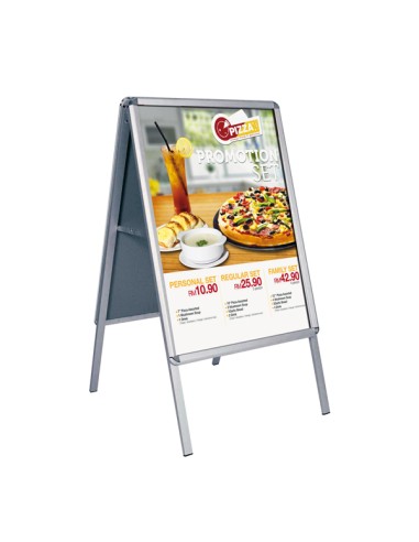 CAVALLETTO BIFACCIALE CON 2 CORNICI A SCATTO 50X70 1107049 Showdown CORNICI AUTOPORTANTI