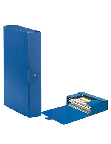 Scatola progetto C26 25x35cm dorso 6 blu ESSELTE 390326050 ESSELTE SCATOLE ARCHIVIO CON BOTTONE