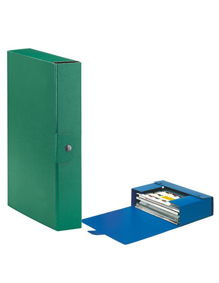 Scatola progetto C26 25x35cm dorso 6 verde ESSELTE 390326180 ESSELTE SCATOLE ARCHIVIO CON BOTTONE