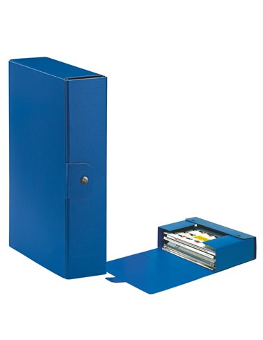 Scatola progetto C28 25x35cm dorso 8 blu ESSELTE 390328050 ESSELTE SCATOLE ARCHIVIO CON BOTTONE