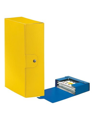 Scatola progetto C30 25x35cm dorso 10 giallo ESSELTE 390330090 ESSELTE SCATOLE ARCHIVIO CON BOTTONE