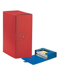 Scatola progetto C35 25x35cm dorso 15 rosso ESSELTE 390335160 ESSELTE SCATOLE ARCHIVIO CON BOTTONE