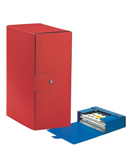 Scatola progetto C35 25x35cm dorso 15 rosso ESSELTE 390335160 ESSELTE SCATOLE ARCHIVIO CON BOTTONE
