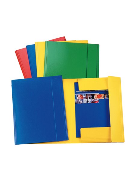 CARTELLINA C/ELASTICO C42 VERDE 25X35CM PRESSPAN 390342180 ESSELTE CARTELLE CON ELASTICO
