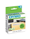 ROTOLO 500 ETICHETTE BIANCHE 25X54MM DYMO LW X INDIRIZZI 113520 S0722520