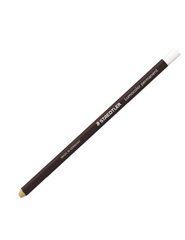 MATITA LUMOCOLOR® PERMANENTE GLASOCHROM BIANCO STAEDTLER 10820-0 STAEDTLER MATITE USI PARTICOLARI