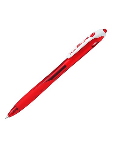 PENNA SFERA SCATTO REXGRIP BEGREEN 0.7MM ROSSO PILOT 040017