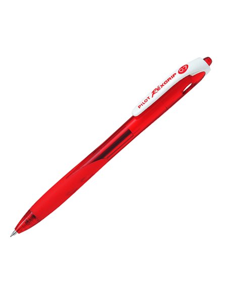 PENNA SFERA SCATTO REXGRIP BEGREEN 0.7MM ROSSO PILOT 040017