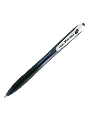 PENNA SFERA SCATTO REXGRIP BEGREEN 1.0MM NERO PILOT 040010