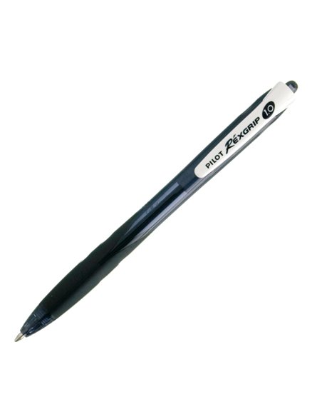 PENNA SFERA SCATTO REXGRIP BEGREEN 1.0MM NERO PILOT 040010