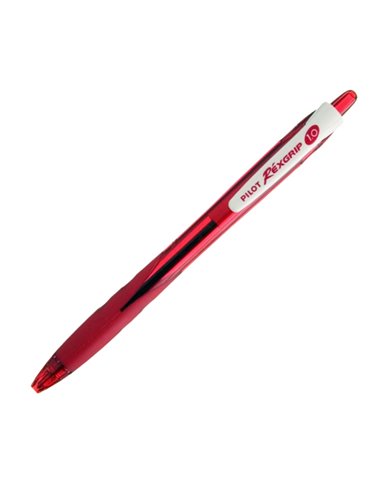 PENNA SFERA SCATTO REXGRIP BEGREEN 1.0MM ROSSO PILOT 040012