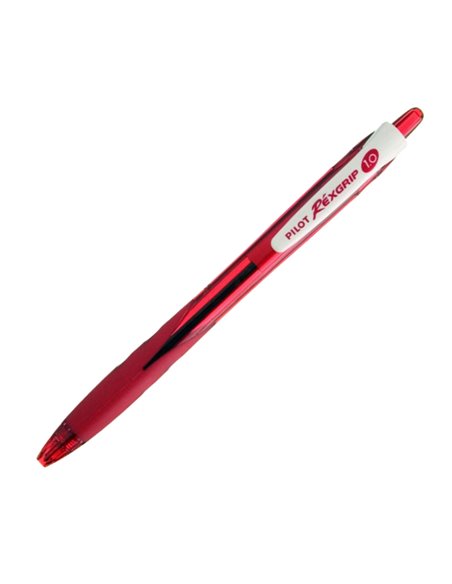 PENNA SFERA SCATTO REXGRIP BEGREEN 1.0MM ROSSO PILOT 040012
