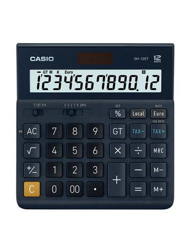 Calcolatrice da tavolo 12 cifre DH-12ET Casio DH-12ET-W-EP CASIO DA TAVOLO