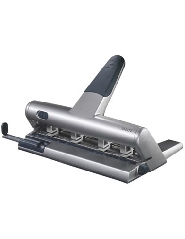 PERFORATORE 4 FORI VARIABILI PASSO 6-8 MAX 30FG AKTO ARGENTO LEITZ 51140184 LEITZ PERFORATORI