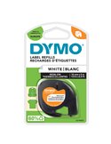 NASTRO DYMO LETRATAG 12MMX2M BIANCO DA STIRARE S0718850
