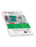 Scatola 100 pouches 2x125mic 228x303mm A4+ pre-forata Organise GBC 3743156
