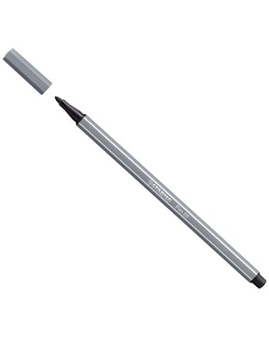 PENNARELLO STABILO PEN 68/96 GRIGIO SCURO 68/96 STABILO PUNTA FELTRO