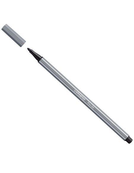 PENNARELLO STABILO PEN 68/96 GRIGIO SCURO 68/96 STABILO PUNTA FELTRO