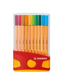 ASTUCCIO 20 PENNARELLI STABILO POINT 88 COLOR PARADE 8820-03