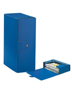 Scatola progetto C32 25x35cm dorso 12 blu ESSELTE 390332050 ESSELTE SCATOLE ARCHIVIO CON BOTTONE