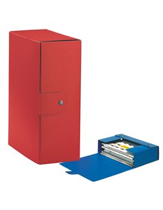 Scatola progetto C32 25x35cm dorso 12 rosso ESSELTE 390332160 ESSELTE SCATOLE ARCHIVIO CON BOTTONE