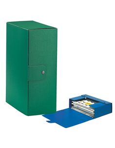 Scatola progetto C32 25x35cm dorso 12 verde ESSELTE 390332180 ESSELTE SCATOLE ARCHIVIO CON BOTTONE