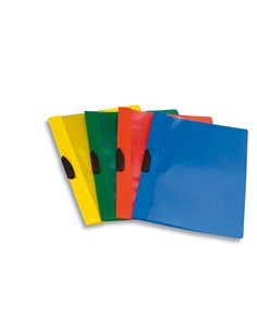 CARTELLINA CON MOLLA VIDEO CLIPPER F006 GIALLO F006GI FELLOWES CARTELLINE PLASTICA CON MOLLA SUL DORSO