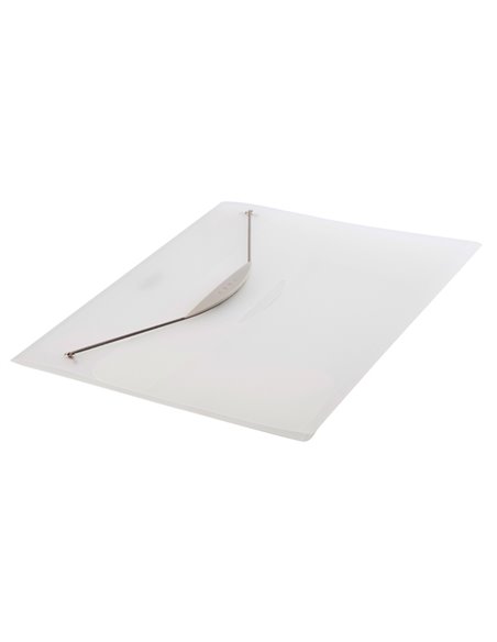 CARTELLINA CON ELASTICO IN PPL TRASP. NEUTRO FELLOWES 40338.