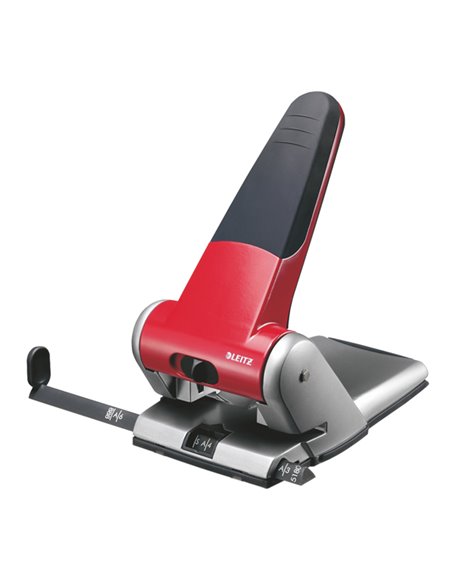 PERFORATORE 2 FORI ROSSO MOD.5180 MAX 65FG LEITZ 51800125 LEITZ PERFORATORI