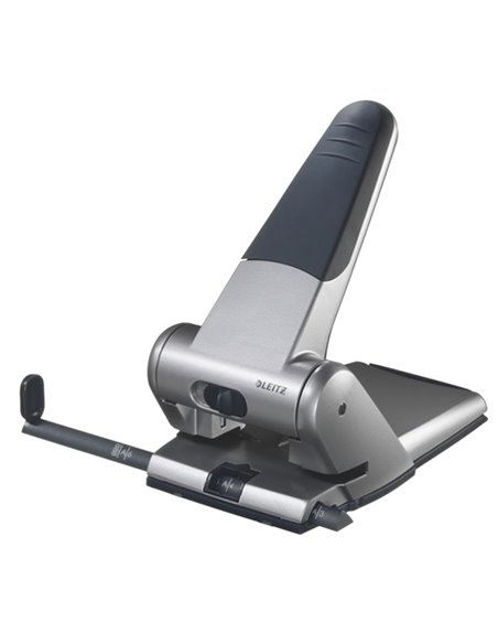 PERFORATORE 2 FORI ARGENTO MOD.5180 MAX 65FG LEITZ 51800184 LEITZ PERFORATORI