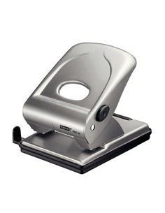 Perforatore 2 fori passo 8 FMC40 max 40fg argento RAPID 21835602