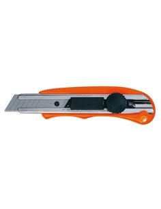 CUTTER DA LAVORO CON LAMA RIENTRANTE SL-3P Y010040 NT CUTTER CUTTER-LAME-PIANI ANTITAGLIO
