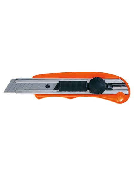 CUTTER DA LAVORO CON LAMA RIENTRANTE SL-3P Y010040 NT CUTTER CUTTER-LAME-PIANI ANTITAGLIO