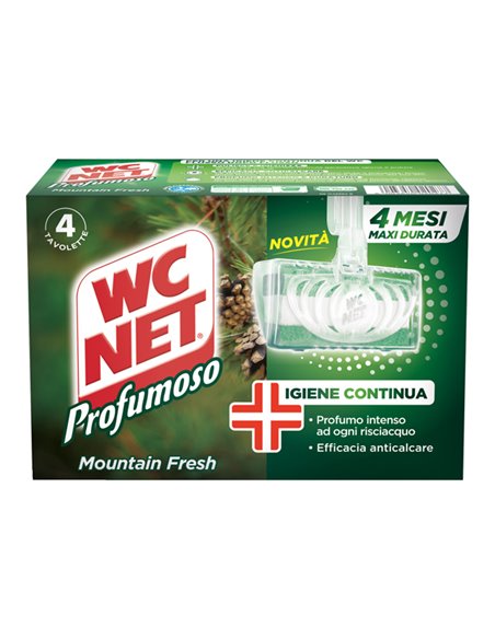 WC NET TAVOLETTA PROFUMOSO MONTAIN FRESH (4X34GR) M74833