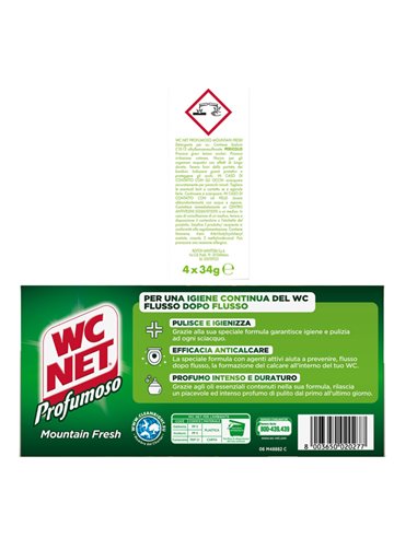WC NET TAVOLETTA PROFUMOSO MONTAIN FRESH (4X34GR) M74833