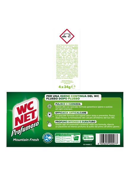 WC NET TAVOLETTA PROFUMOSO MONTAIN FRESH (4X34GR) M74833