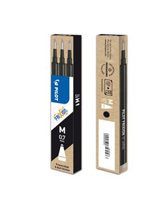 SET 3 REFILL SFERA FRIXIONball 0.7mm NERO PILOT 006656